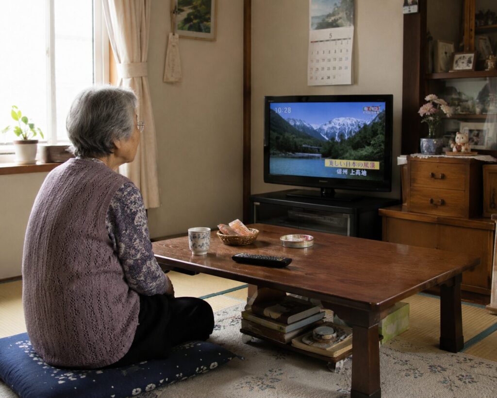 一人暮らしの高齢者のイメージ。単身世帯の増加が住宅需要を支えてきた